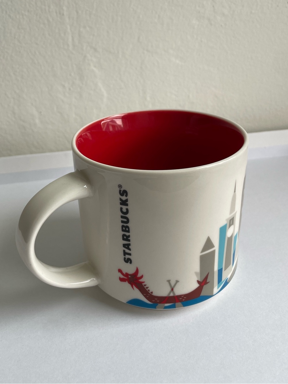 Starbucks 2018 Hong Kong You Are Here Collection Stoneware Mug 14oz